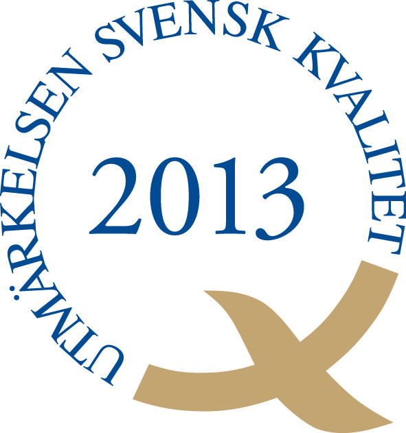 HSB Östergötland mottagare av Utmärkelsen Svensk Kvalitet 2013