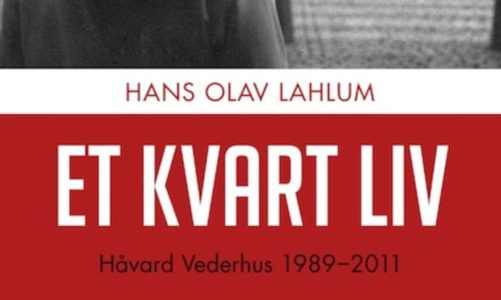 Lahlum med tankevekkende biografi over tidligere leder av Oslo AUF, Håvard Vederhus