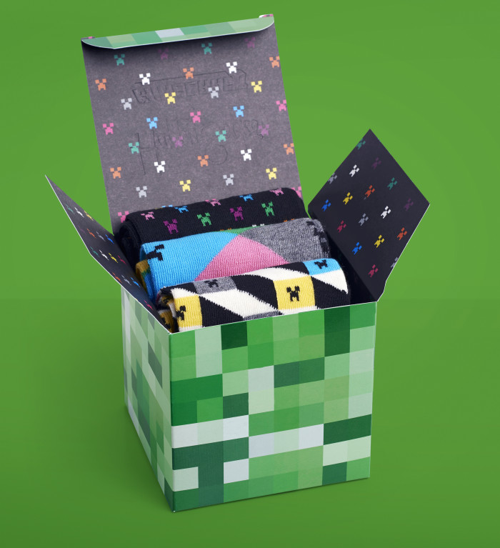 Happy Socks x Minecraft