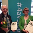 Vallentunas mest företagarvänliga politiker 2014 är Jaana Tilles (S) och Ewa Thorin (M)