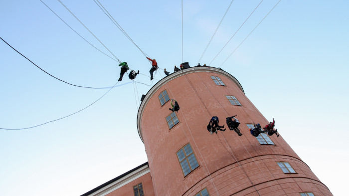 Spektakulär final i Petzl RopeTrip