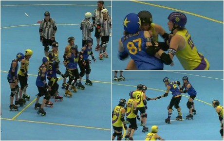 Stockholm Roller Derby försvarade SM-titeln i rysare