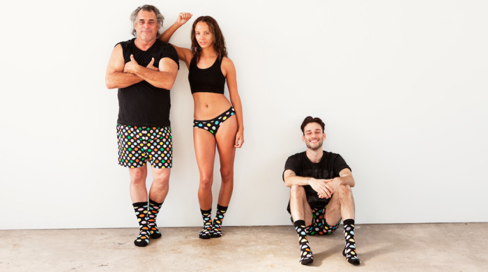 HAPPY SOCKS LAUNCHES UNDERWEAR FOR MEN AND WOMEN