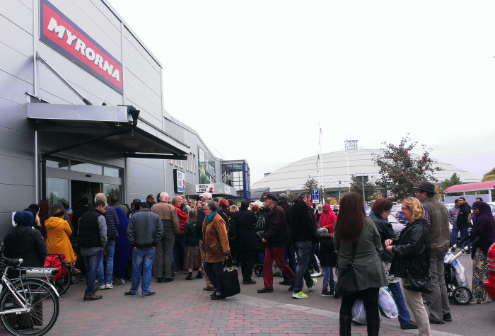 Myrorna öppnar butik vid Kupolen i Borlänge