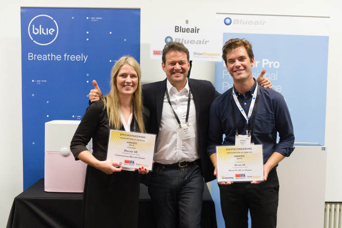 Blueair Indoor Air Cleaners Win Two Top Innovation & Design Awards At Europe?s IFA Berlin Tech Show