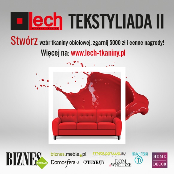 Startuje kolejna edycja konkursu Tekstyliada Kariera, LIFESTYLE - Młodzi twórcy i bardziej doświadczeni designerzy. Studenci i niezależni artyści. Wszyscy dla których projektowanie to pasja. Kolejna edycja konkursu Tekstyliada - na nietuzinkowy wzór tkaniny obiciowej - to możliwość wygrania 5000 zł i otwarcia wrót do międzynarodowej kariery.