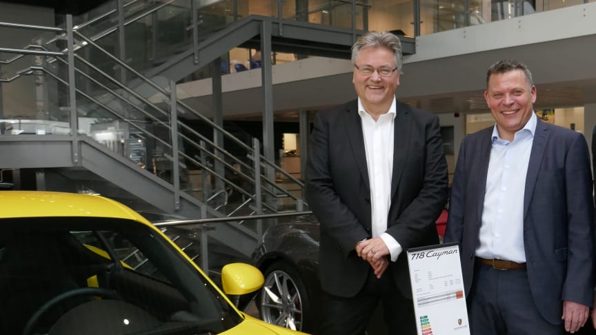 Terje Fjogstad (49) blir daglig leder for Porsche Center Stavanger