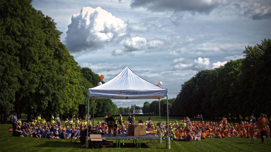 Kulturfestival for barnehagebarn i Frognerparken