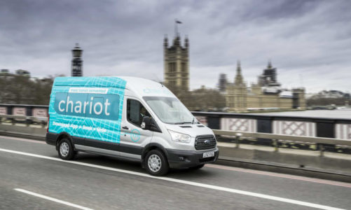 Ford lanserer samkjøringstjenesten Chariot i London