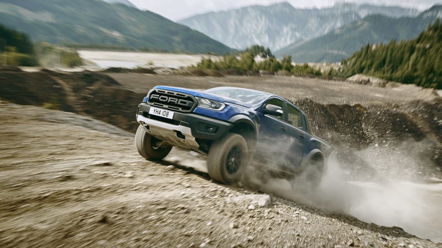 Råtasspickupen Ford Ranger Raptor til Europa