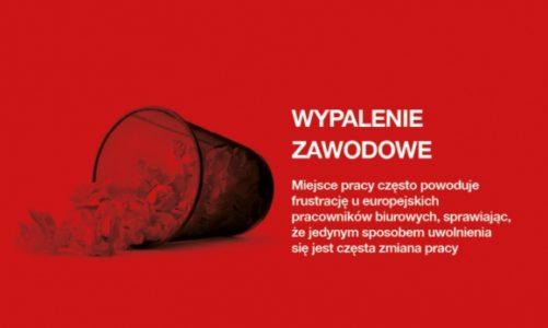 Europejscy pracownicy biurowi cierpią na syndrom wypalenia zawodowego