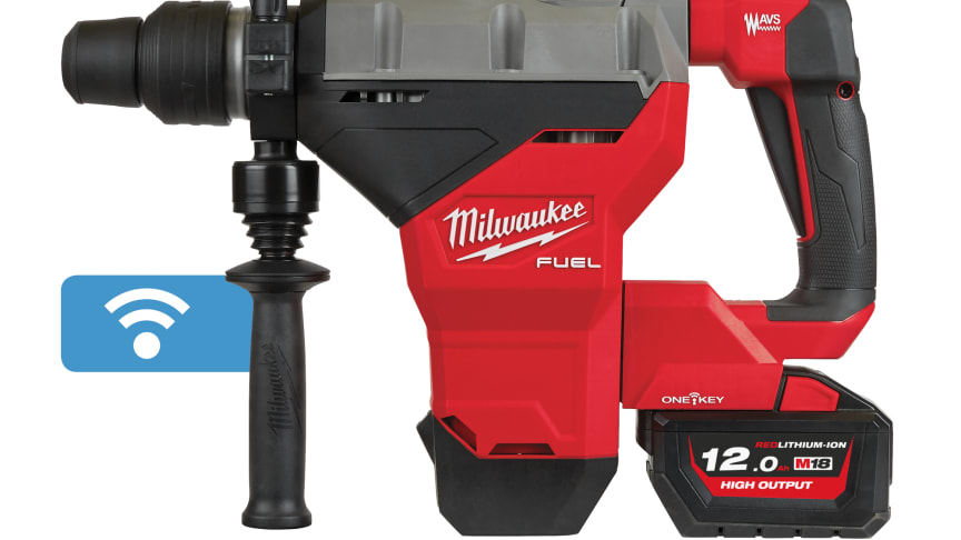 MILWAUKEE®S KOMBIHAMMER SDS-MAX GIR RASKESTE BORING OG BESTE SLAGKRAFT!