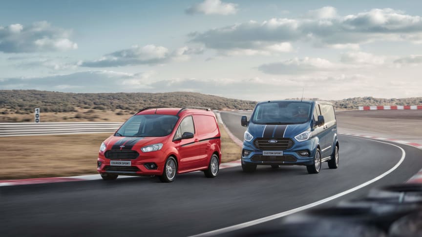 Ford fornyer Transit Custom Sport – sterkere og like tøff