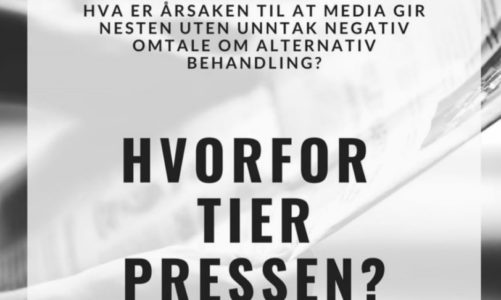 Hvorfor tier pressen?